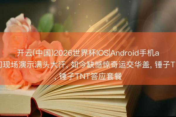 开云(中国)2026世界杯IOS|Android手机app下载 当初现场演示满头大汗， 如今缺憾惊奇运交华盖， 锤子TNT答应套餐